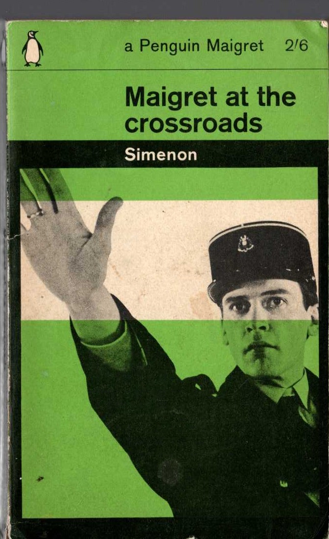 Georges Simenon  MAIGRET AT THE CROSSROADS front book cover image