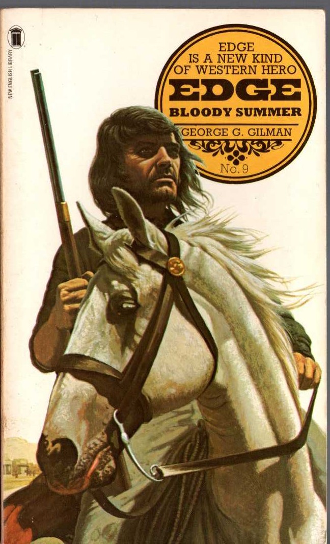 George G. Gilman  EDGE 9: BLOODY SUMMER front book cover image