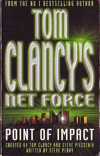 Tom Clancy  NET FORCE: POINT OF IMPACT front book cover image