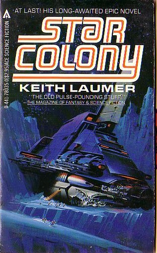 Keith Laumer  STAR COLONY front book cover image