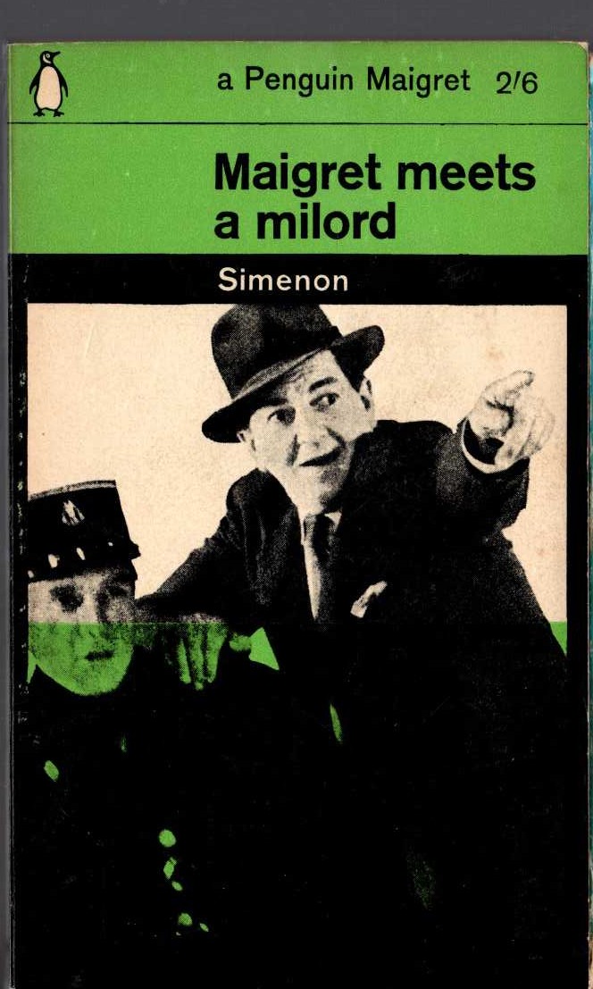 Georges Simenon  MAIGRET MEETS A MILORD front book cover image