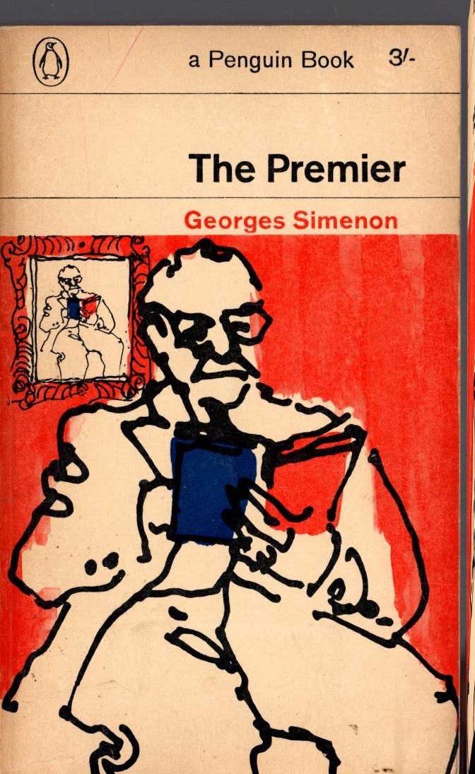 Georges Simenon  THE PREMIER front book cover image