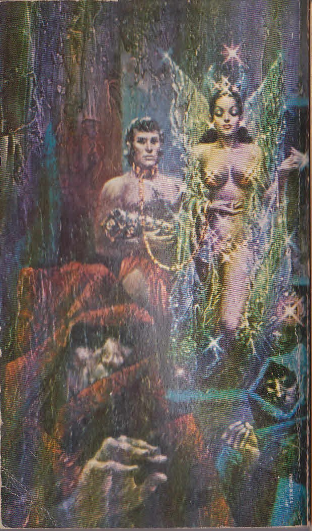 Marion Zimmer Bradley  THE RUINS OF ISIS magnified rear book cover image