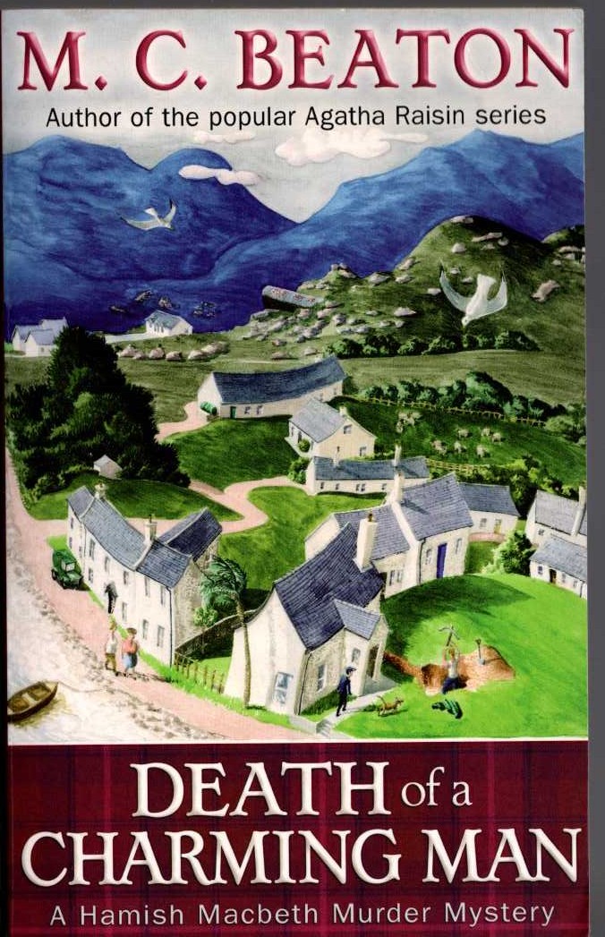 M.C. Beaton  HAMISH MACBETH. Death of a Charming Man front book cover image