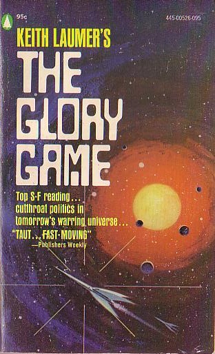 Keith Laumer  THE GLORY GAME front book cover image