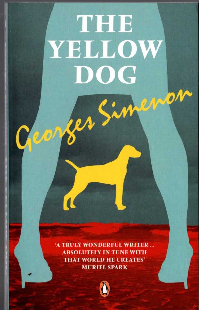 Georges Simenon  THE YELLOW DOG front book cover image