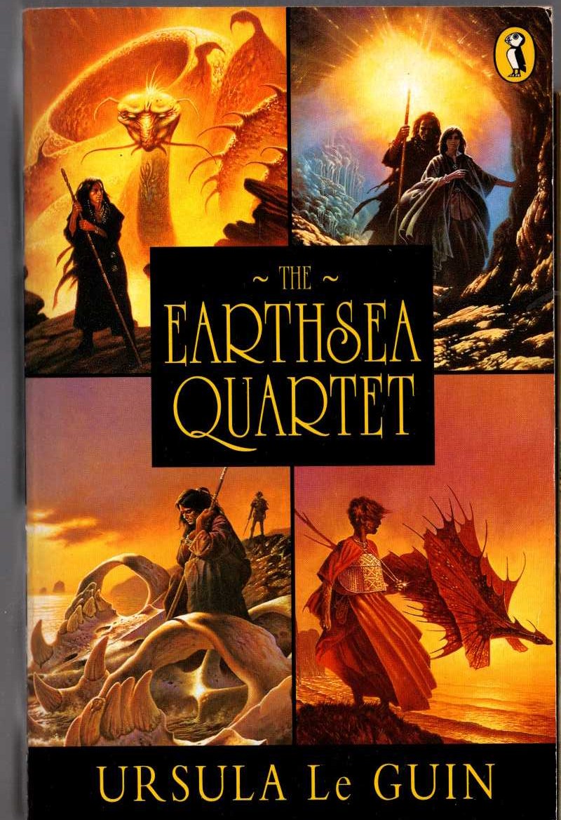 Ursula Le Guin  THE EARTHSEA QUARTET (Juvenile) front book cover image