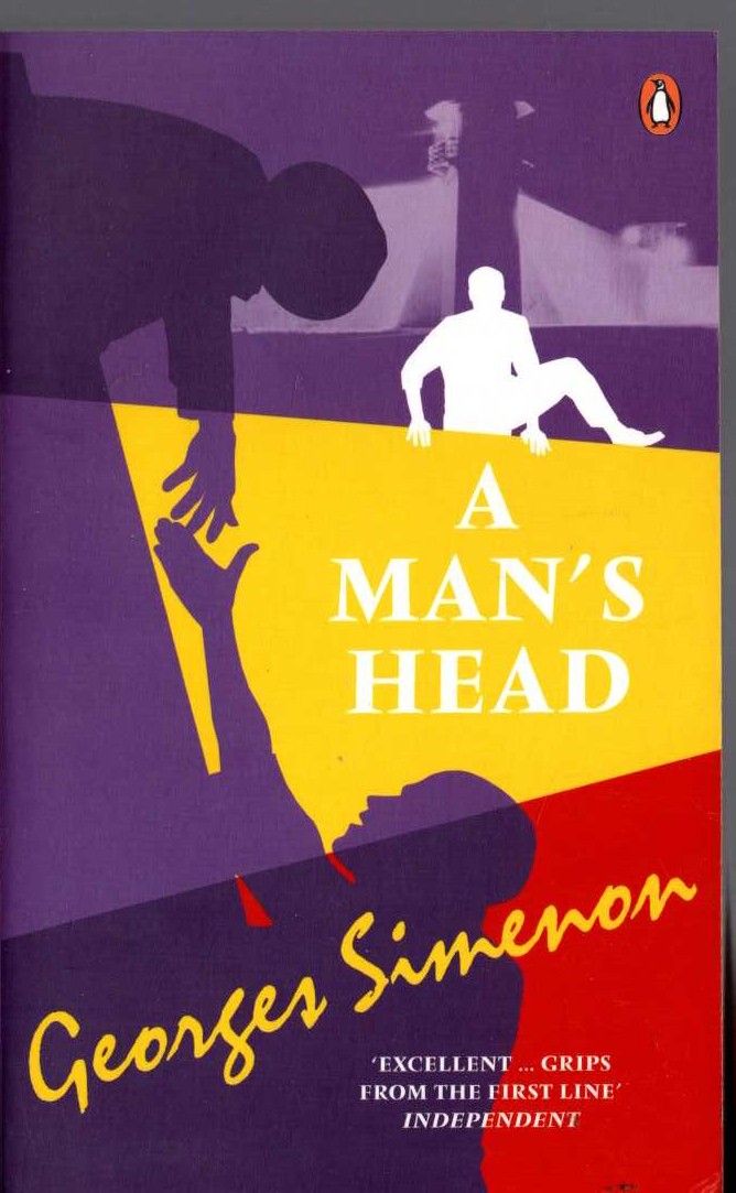 Georges Simenon  A MAN'S HEAD front book cover image