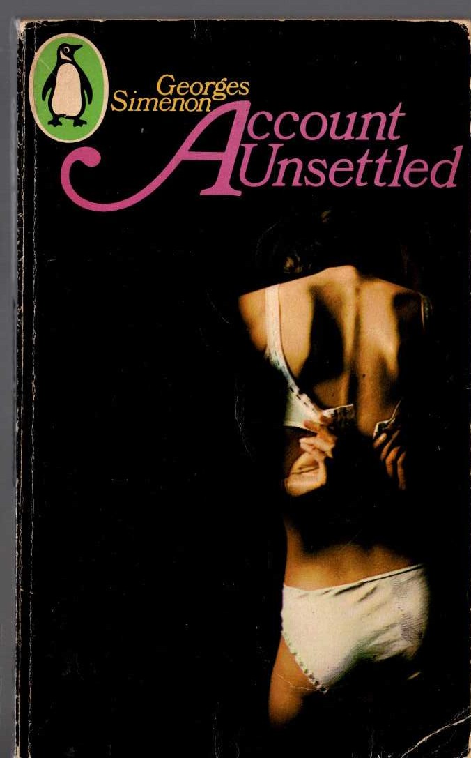 Georges Simenon  ACCOUNT UNSETTLED front book cover image