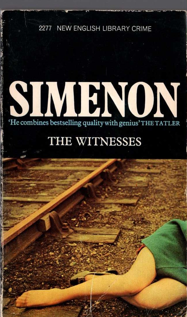 Georges Simenon  THE WITNESSES front book cover image