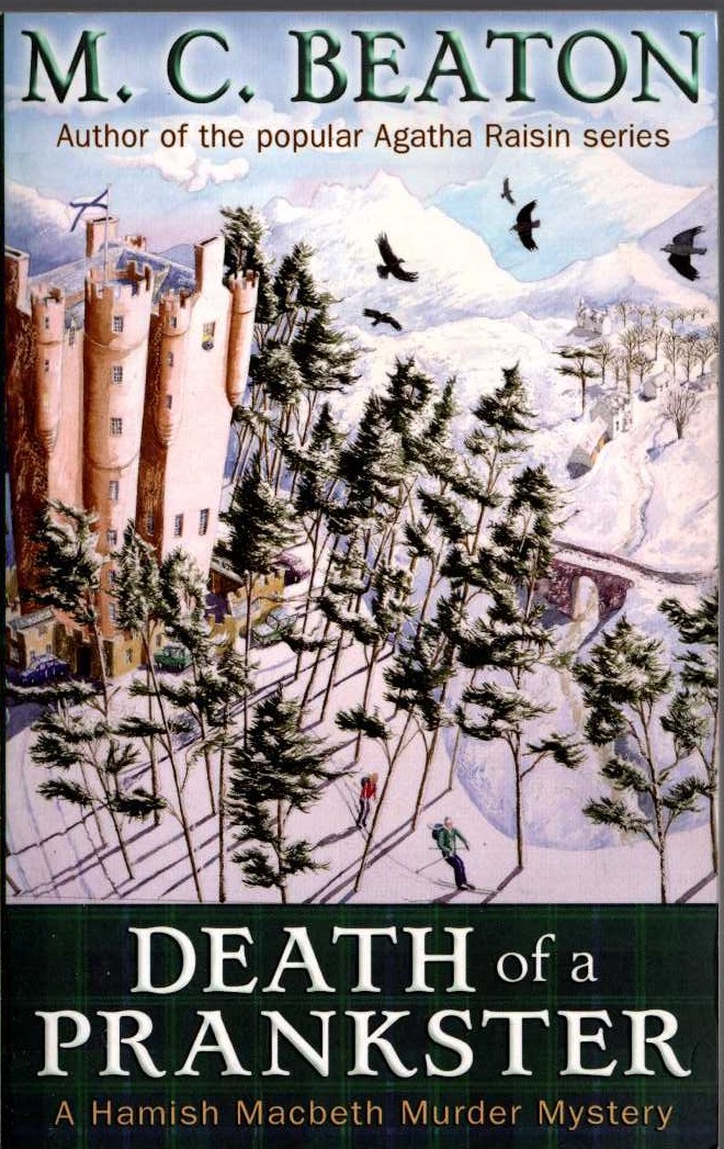 M.C. Beaton  HAMISH MACBETH. Death of a Prankster front book cover image