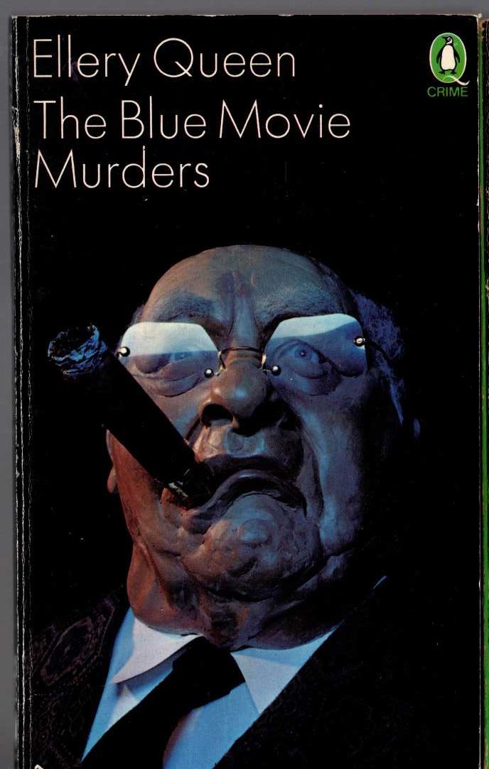 Ellery Queen  THE BLUE MOVIE MURDERS front book cover image