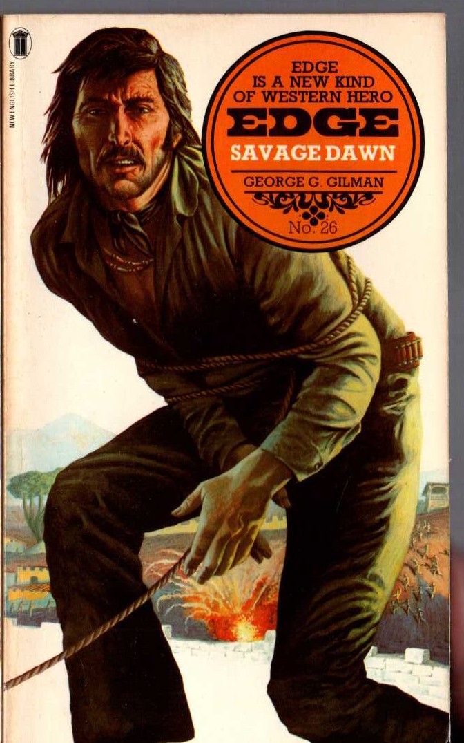 George G. Gilman  EDGE 26: SAVAGE DAWN front book cover image
