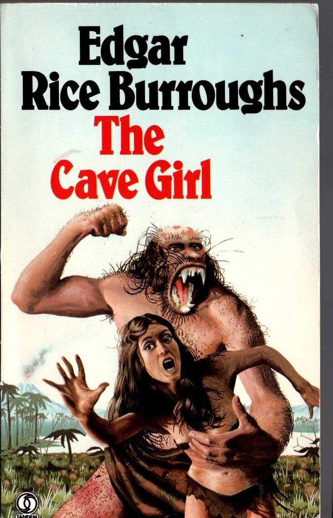 Edgar Rice Burroughs  THE CAVE GIRL front book cover image