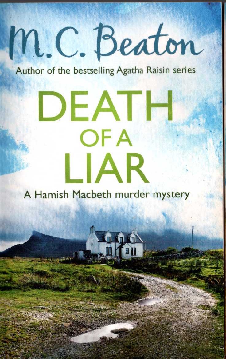 M.C. Beaton  HAMISH MACBETH. Death of a Liar front book cover image