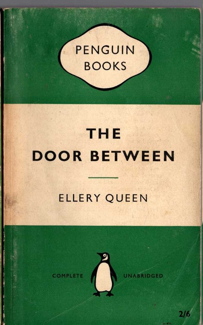 Ellery Queen  THE DOOR BETWEEN front book cover image