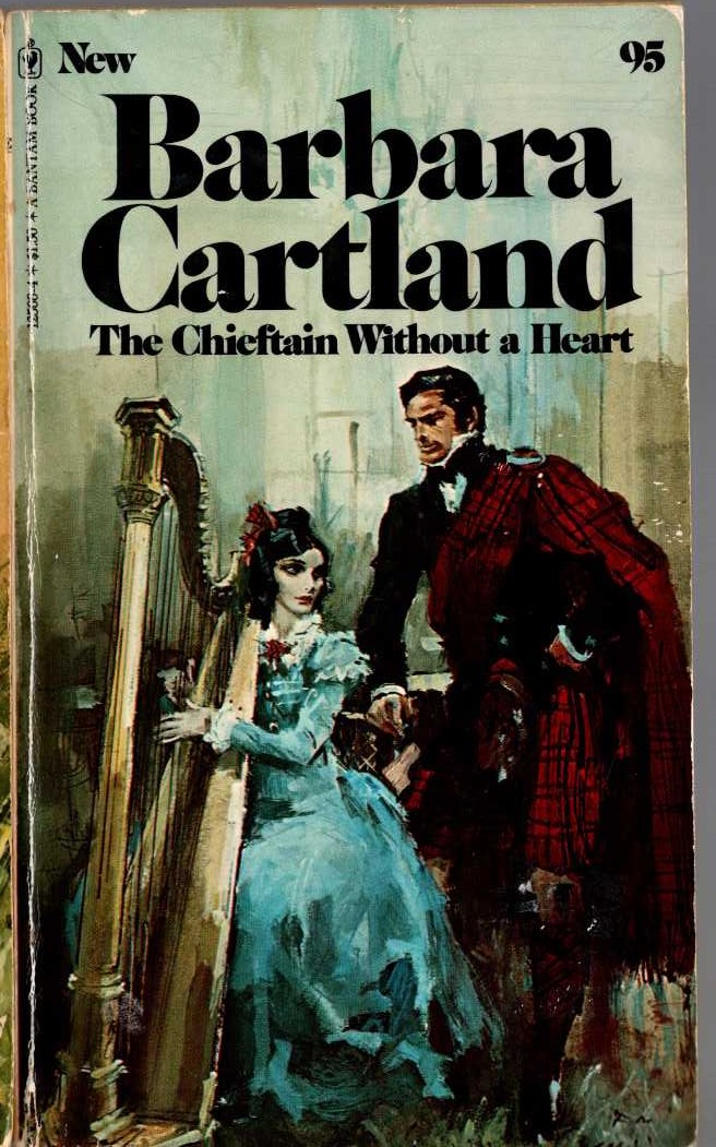 Barbara Cartland  THE CHIEFTAIN WITHOUT A HEART front book cover image