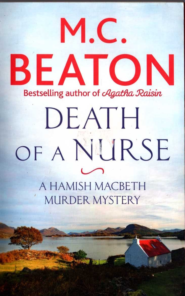 M.C. Beaton  HAMISH MACBETH. Death of a Nurse front book cover image