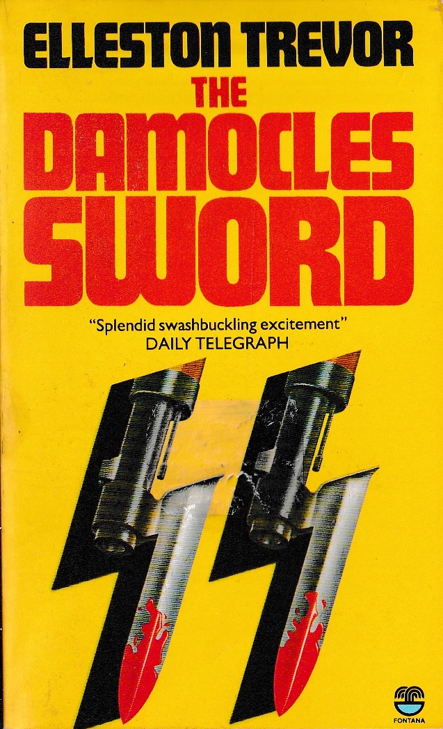 Elleston Trevor  THE DAMOCLES SWORD front book cover image