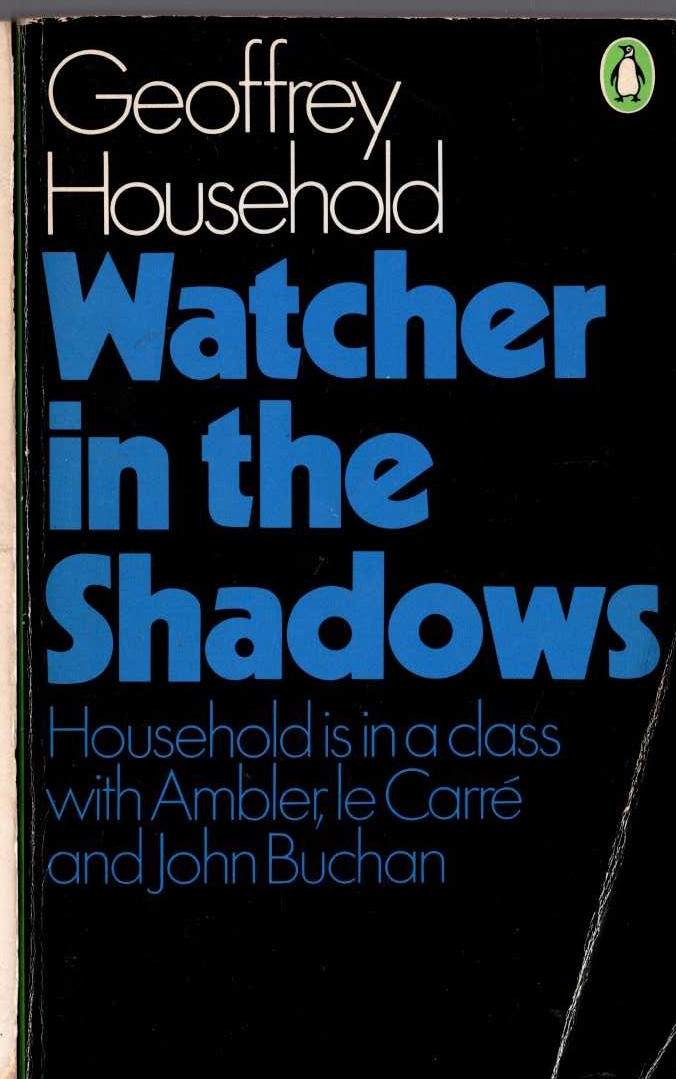 Geoffrey Household  WATCHER IN THE SHADOWS front book cover image