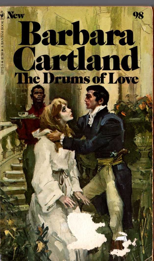 Barbara Cartland  THE DRUMS OF LOVE front book cover image