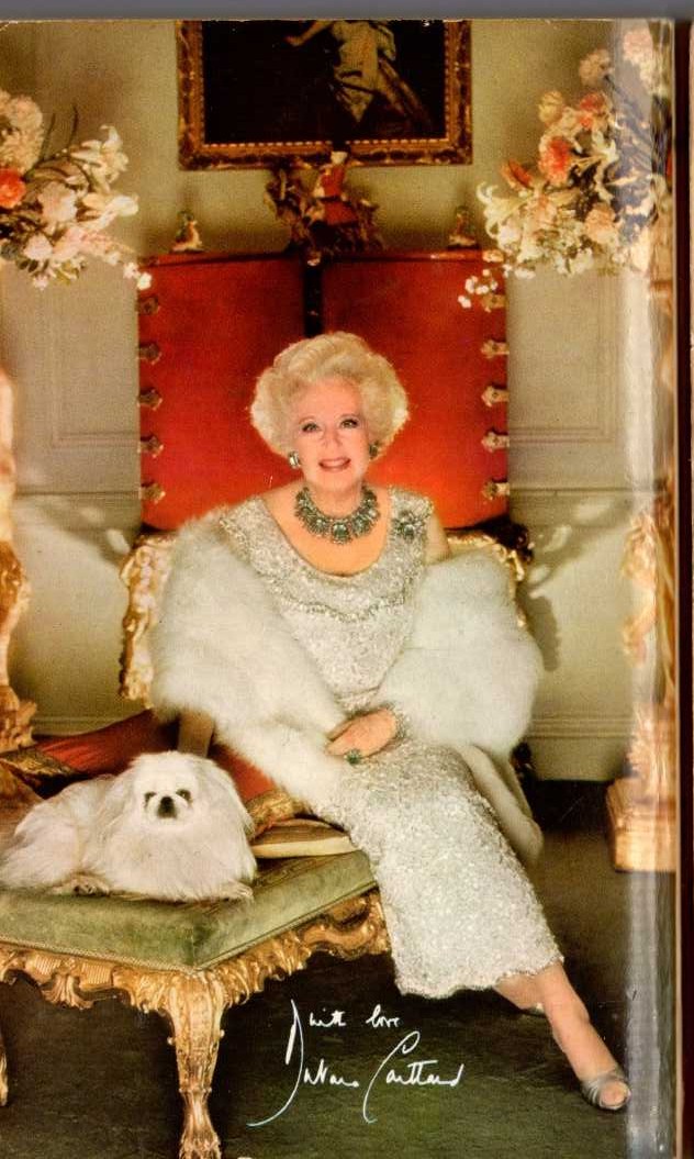 Barbara Cartland  THE DRUMS OF LOVE magnified rear book cover image
