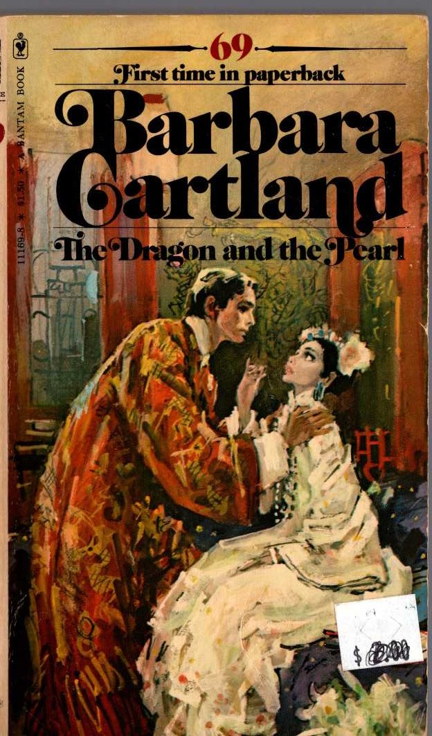 Barbara Cartland  THE DRAGON AND THE PEARL front book cover image