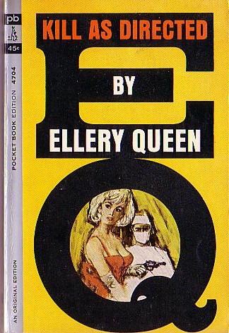 Ellery Queen  KILL AS DIRECTED front book cover image