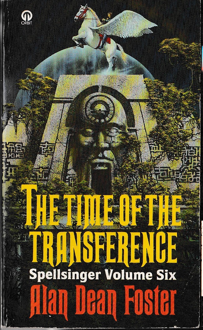 Alan Dean Foster  THE TIME OF THE TRANSFERENCE front book cover image
