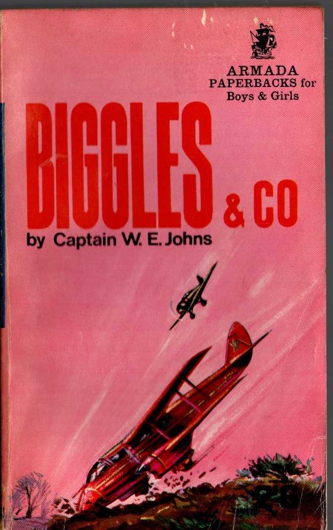 Captain W.E. Johns  BIGGLES & CO. front book cover image