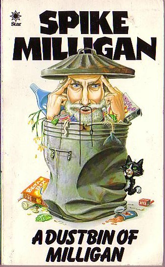 Spike Milligan  A DUSTBIN OF MILLIGAN front book cover image
