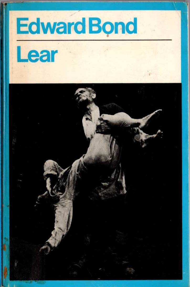 Edward Bond  LEAR front book cover image
