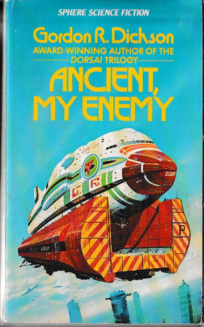 Gordon R. Dickson  ANCIENT, MY ENEMY front book cover image