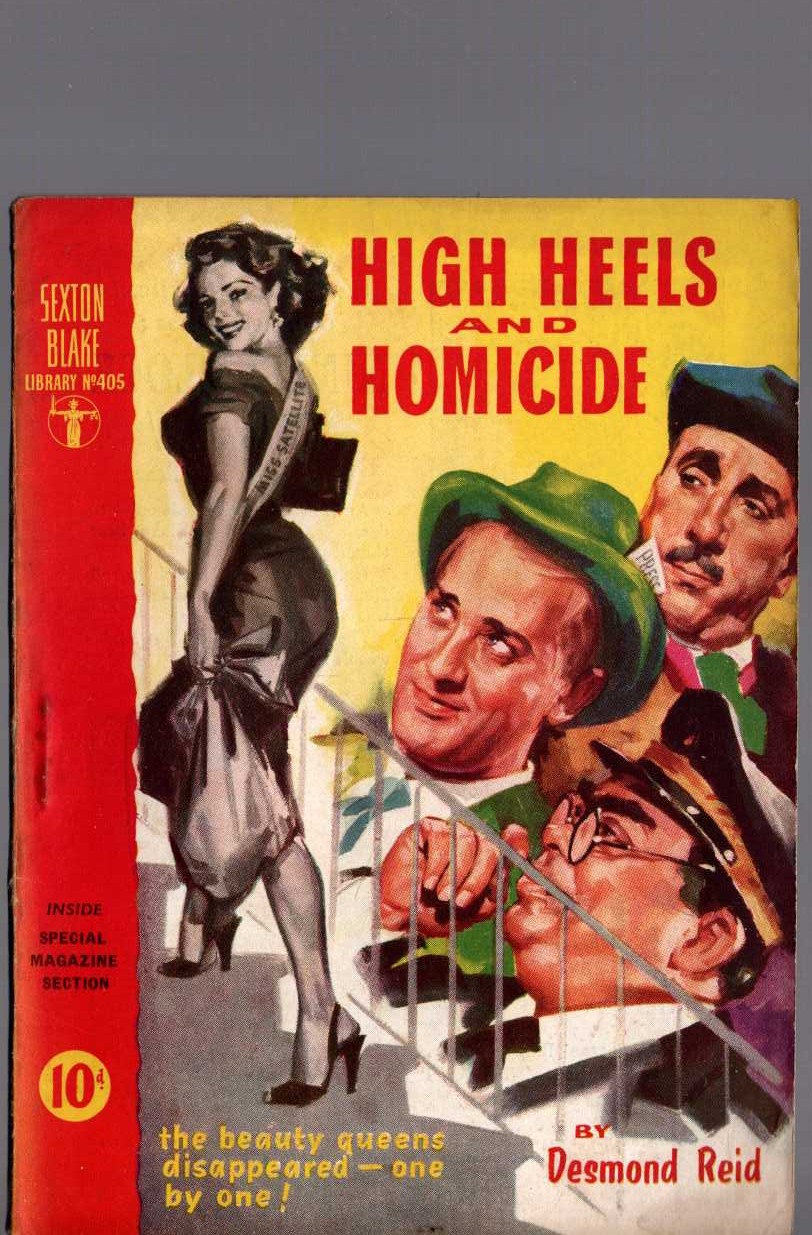 Desmond Reid  HIGH HEELS AND HOMICIDE (Sexton Blake) front book cover image