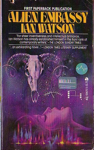 Ian Watson  ALIEN EMBASSY front book cover image