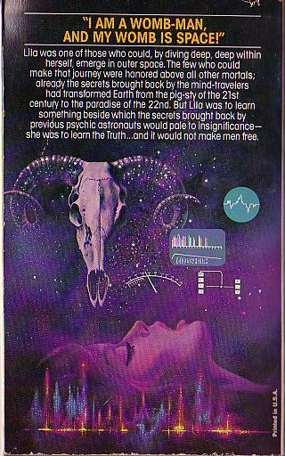 Ian Watson  ALIEN EMBASSY magnified rear book cover image