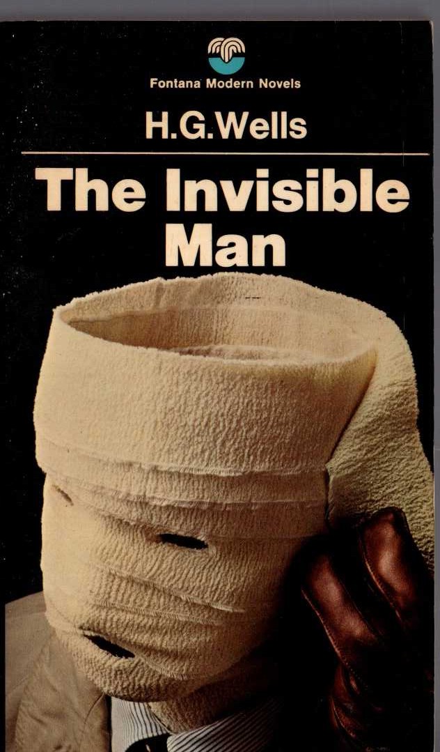 H.G. Wells  THE INVISIBLE MAN front book cover image