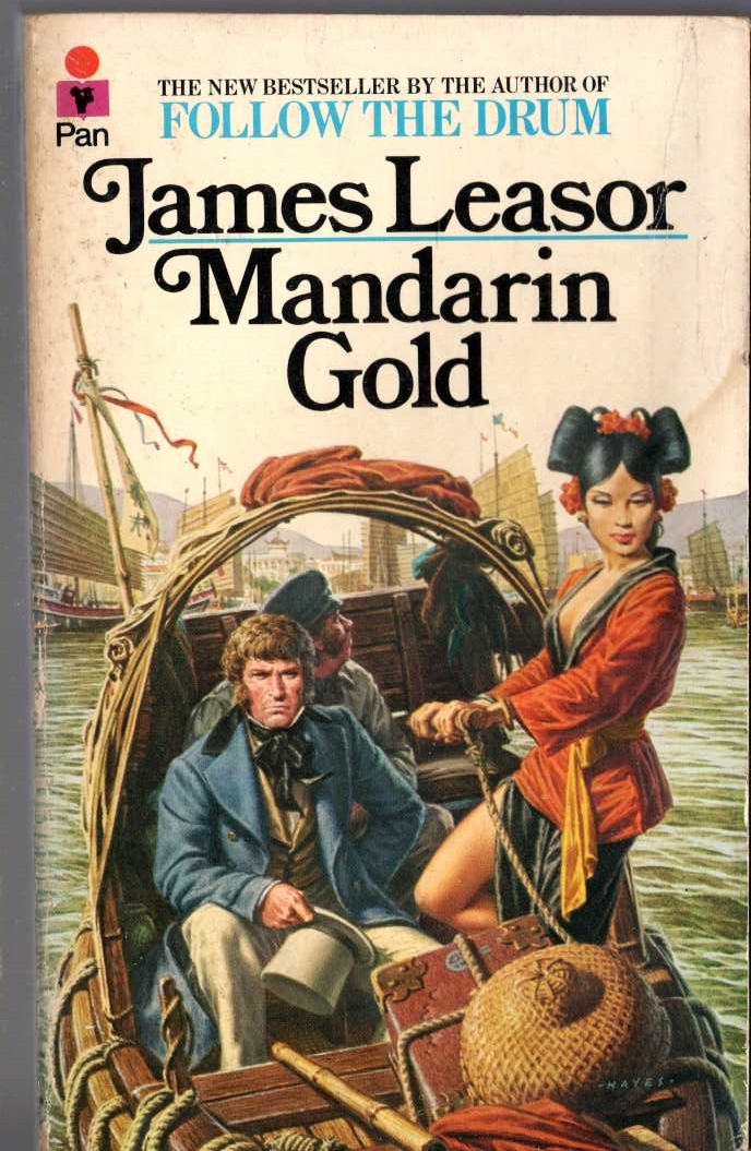James Leasor  MANDARIN GOLD front book cover image