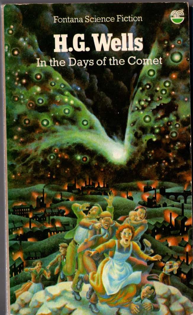 H.G. Wells  IN THE DAYS OF THE COMET front book cover image