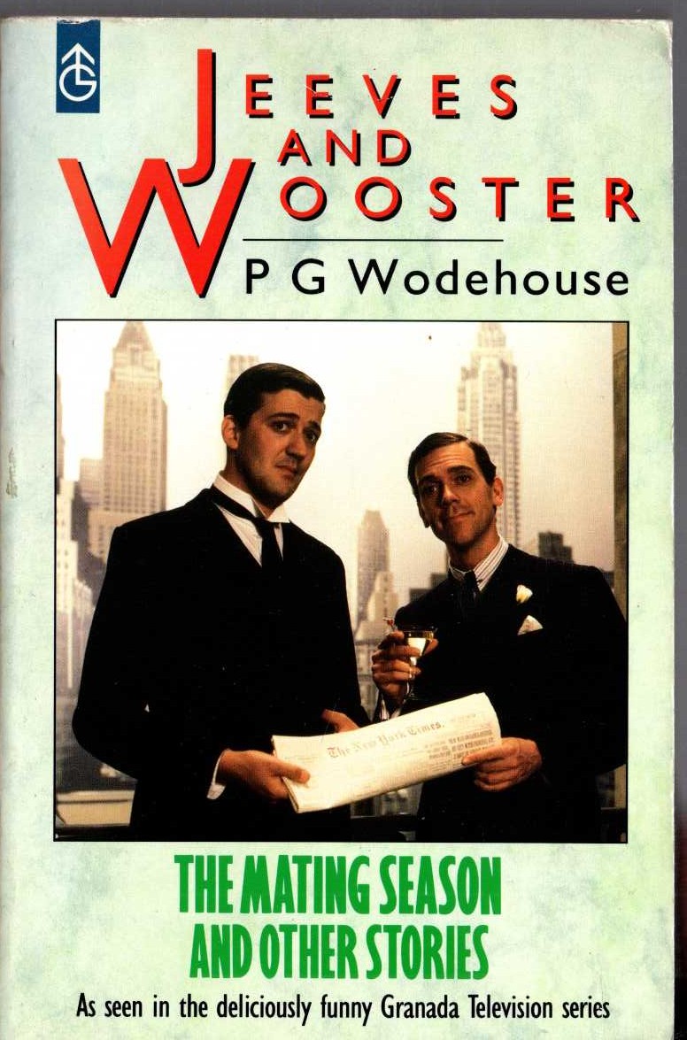 P.G. Wodehouse  THE MATING SEASON and other stories (Hugh Laurie & Stephen Fry) front book cover image