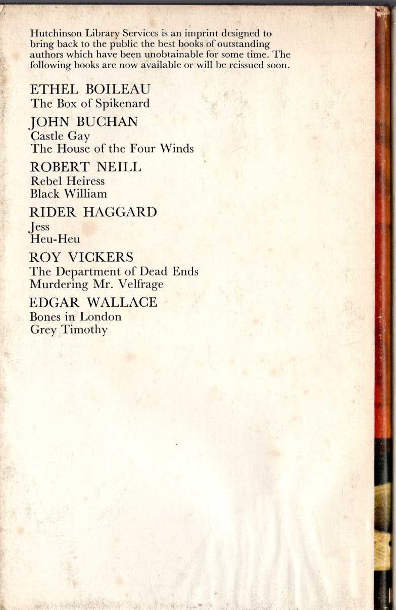 THE BOOK OF ALL POWER magnified rear book cover image