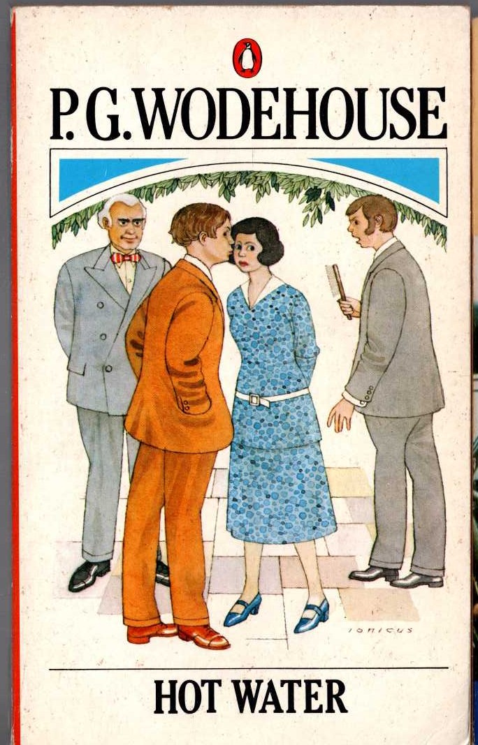 P.G. Wodehouse  HOT WATER front book cover image