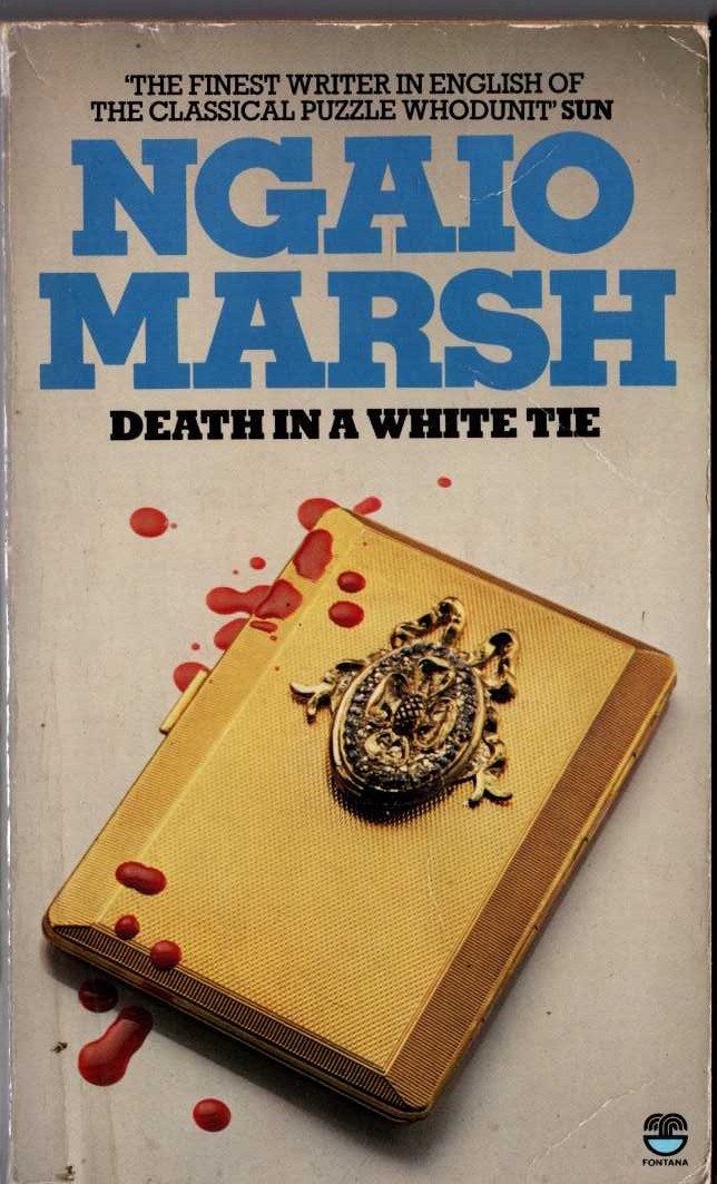 Ngaio Marsh  DEATH IN A WHITE TIE front book cover image