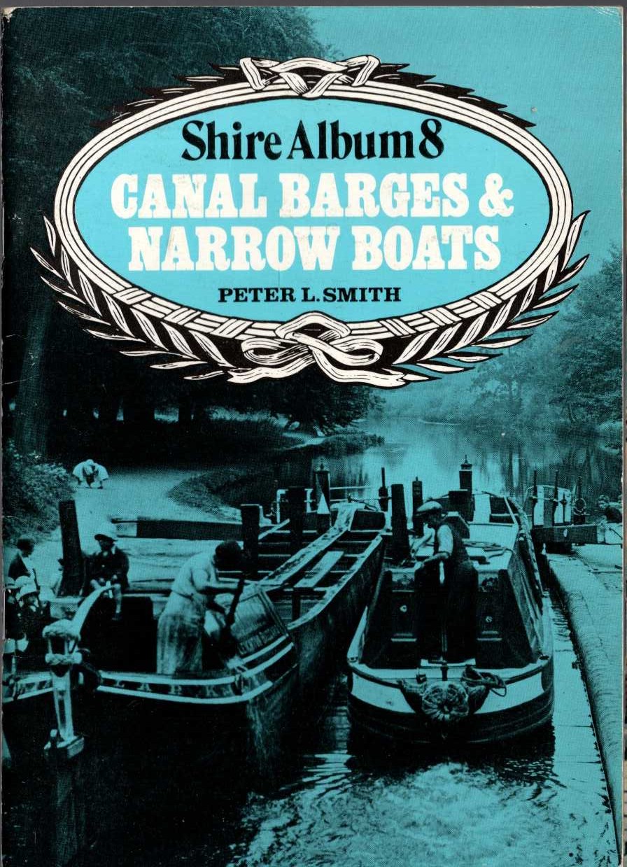 CANAL BARGES & NARROW BOATS by Peter L.Smith front book cover image