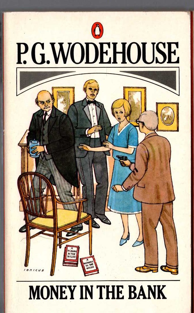 P.G. Wodehouse  MONEY IN THE BANK front book cover image