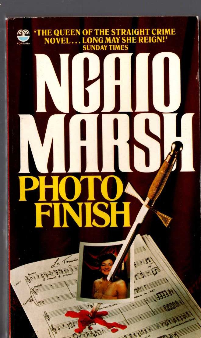 Ngaio Marsh  PHOTO-FINISH front book cover image