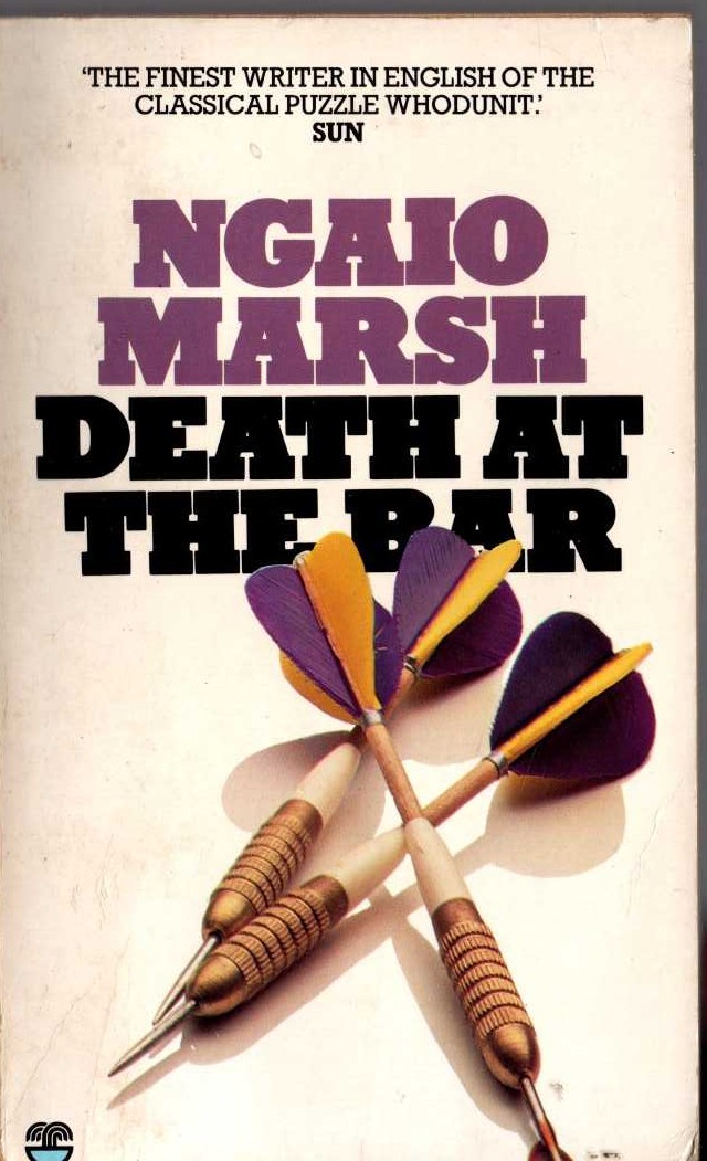 Ngaio Marsh  DEATH AT THE BAR front book cover image
