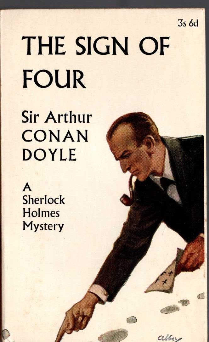 Sir Arthur Conan Doyle  THE SIGN OF FOUR front book cover image