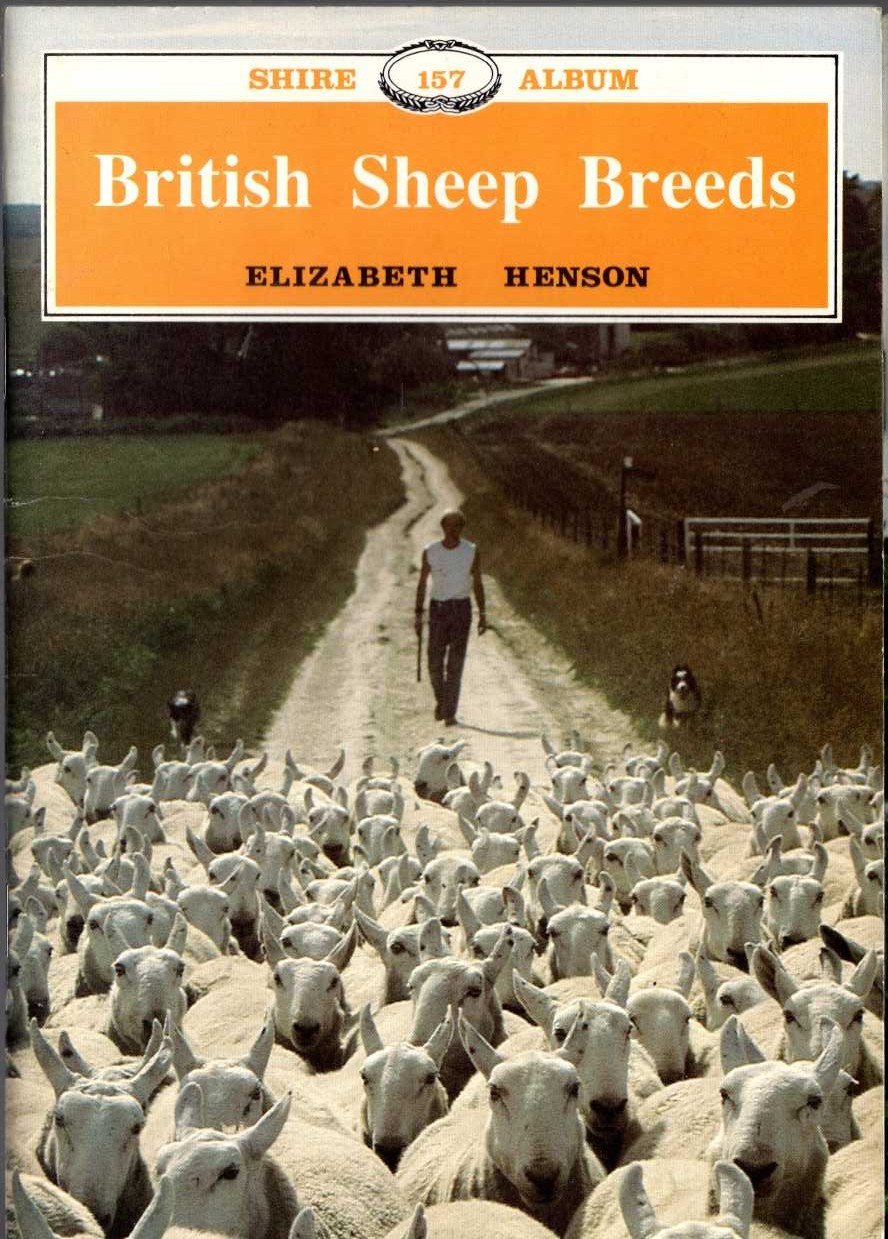 Elizabeth Henson  BRITISH SHEEP BREEDS front book cover image
