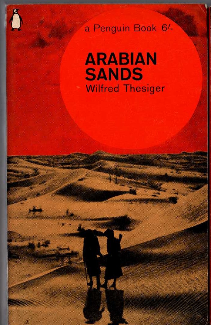 Wilfred Thesiger  ARABIAN SANDS front book cover image